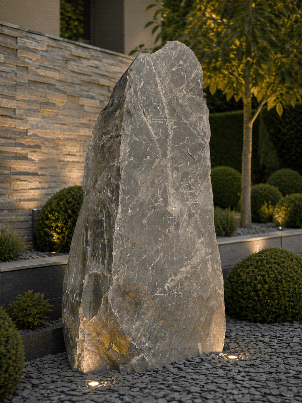 Allia Slate Monolith Water Feature 154cm No. 194