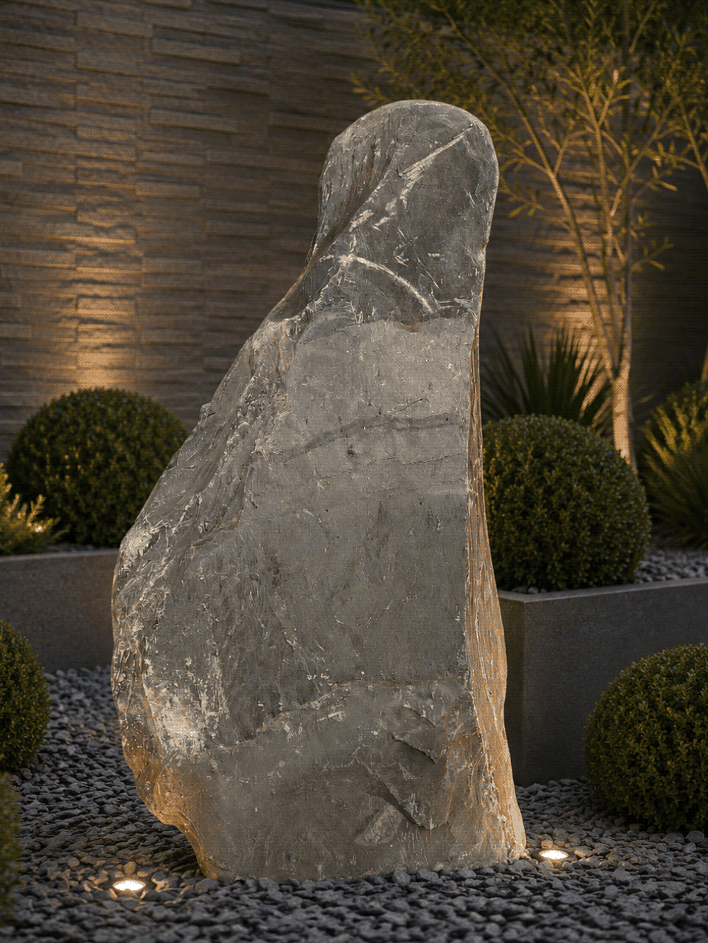 Allia Slate Monolith Water Feature 123cm No. 196