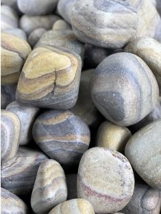 40kg Rainbow Sandstone Tumbled Pebbles - WaterFeatures