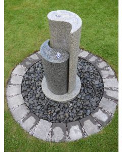 Aqua Yin Yang Granite Water Feature Kit