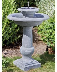 Solar Chatsworth Bird Bath Water Feature