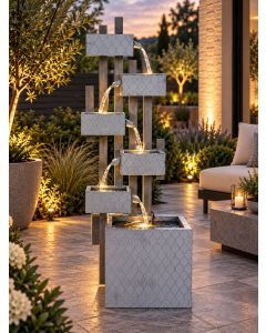 Comber Zinc Metal Water Feature