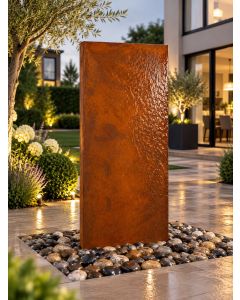 Staffora Corten Steel 1.2m Wall Water Feature