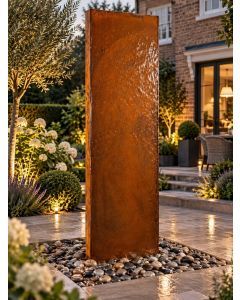 Staffora Corten Steel 1.8m Wall Water Feature