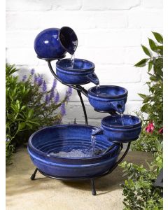 Solar Neptune Ceramic Water Feature