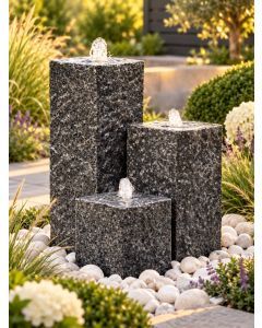Buesento Granite Three Columns Water Feature