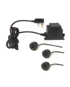 Three LED Light Rings