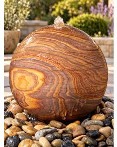 Lunari Rainbow Sandstone 40cm Sphere Water Feature