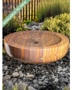 Rosara Rainbow Sandstone 45cm Babbling Bowl Water Feature