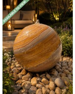 Lunari Rainbow Sandstone 50cm Sphere Water Feature