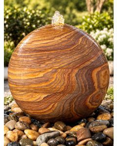 Lunari Rainbow Sandstone 50cm Sphere Water Feature