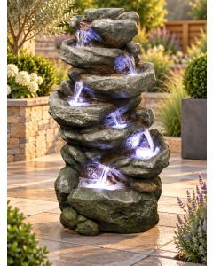 Six Fall Rock Water Feature