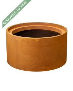 66cm Corten Steel Reservoir Wrap