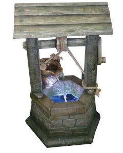 Medium Stone Wishing Well Water Feature