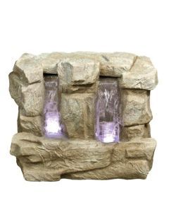 2 Fall Wide Sandstone Water Feature