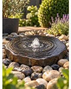 Miren Babbling Basalt Water Feature