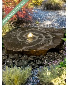 Miren Babbling Ripple Top Basalt Water Feature