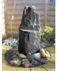 Allia Slate Monolith Water Feature 130cm - 160cm high