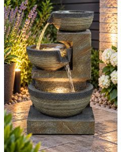 Canterbury Pouring Bowls Water Feature