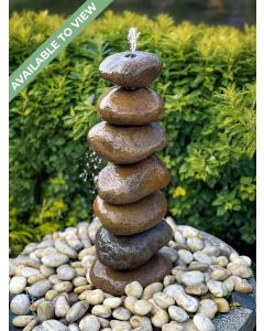 Cascading Pebble Fountain 
