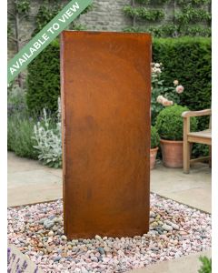Staffora Corten Steel 1.2m Wall Water Feature