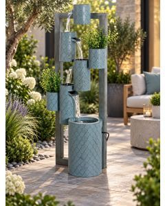 Greencastle Zinc Metal Water Feature