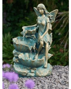 Solar Fairy Falls Cascade Water Feature