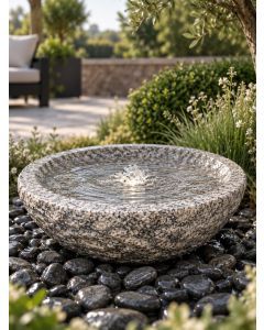 Rosara Granite 45cm Babbling Bowl Water Feature Kit