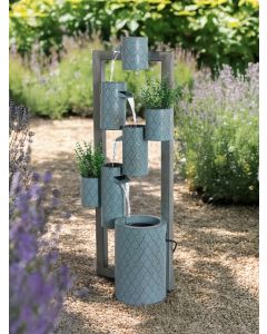 Greencastle Zinc Metal Water Feature