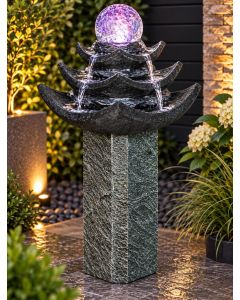 Large LED Crystal Ball Water Feature