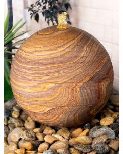 Lunari Rainbow Sandstone 75cm Sphere Water Feature