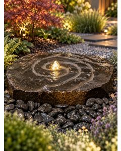 Miren Babbling Ripple Top Basalt Water Feature