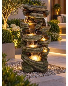 Monkstown Rock Falls 150cm Water Feature