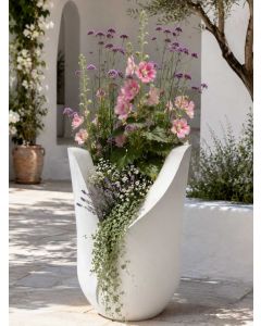 Petal Pot Sandstone Planter