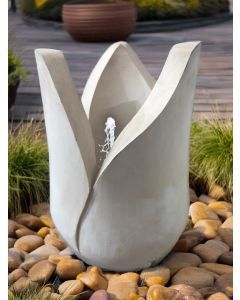 Petal Sandstone Fountain Water Feature
