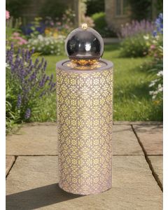 Dromara Zinc Metal Water Feature