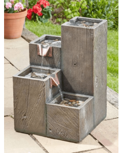 Solar Quad Water Feature