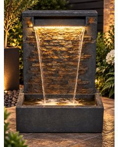 Reigate Brick Cascade Water Feature