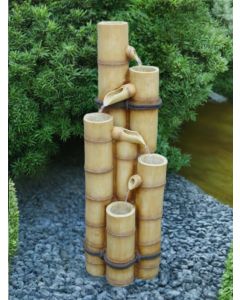 Medium Bamboo Poles Water Feature