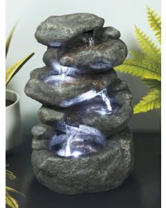 4 Fall Rock Water Feature
