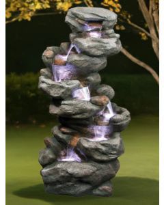 Seven Fall Rock Water Feature