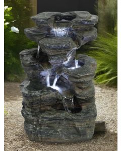 Indiana Slate Falls Water Feature