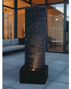 Black Ripple Sheet Water Feature