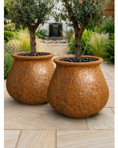Rhodes Planter Duo