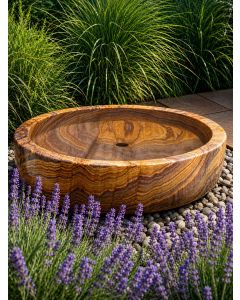 Rosara Rainbow Sandstone 60cm Babbling Bowl Water Feature