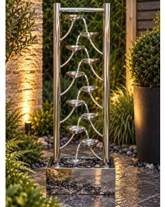 Santiago Stainless Steel Fountain