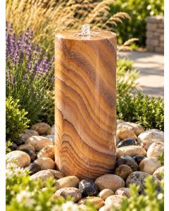 Caldera Rainbow Sandstone 50cm Column Water Feature