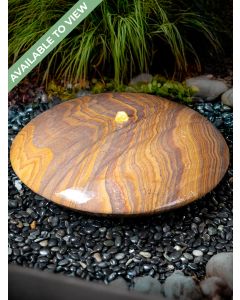 Rainbow Sandstone UFO Pebble Fountain 