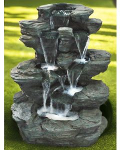 Medium Slate Multi Fall Pine Lake Water Feature