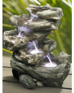 Four Fall Driftwood Water Feature